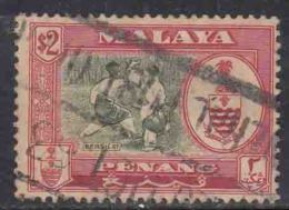 $2 Used Penang, Malaya, Malaysia, 1960, Sport - Penang