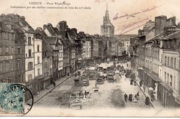 14....CALVADOS.....LISIEUX.....PLACE VICTOR HUGO - Lisieux