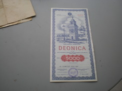 Deonica 5000 Dinara Novi Sad 1990 - Serbie