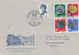 Suisse - Lettre/ Pro Patria -  12/07/1962 - YT 693/97 - Cartas & Documentos