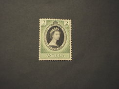ANTIGUA - 1953 REGINA - NUOVI(++) - 1858-1960 Colonia Británica