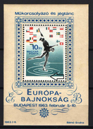 Hungary 1963. ERROR - Ice Hockey Sheet With Blue Point (see The Scan) MNH (**) - Plaatfouten En Curiosa