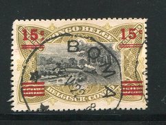 CONGO BELGE- Y&T N°87- Oblitéré - 1894-1923 Mols: Usati