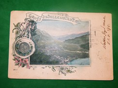 Wallenstadt, Switzerland, Circulated 1902. Years,  Lito? - Lens