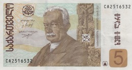 (B0039) GEORGIA, 2013. 5 Lari. P-70d. VF - Georgië