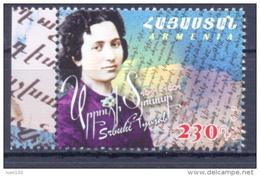 2016. Armenia, Srbuhi Tyusab, 1v, Mint/** - Arménie