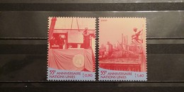 UN-Geneva, 2000, Mi: 391/92 (MNH) - Ongebruikt