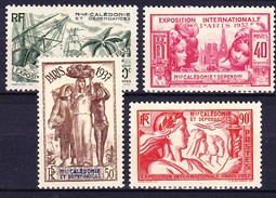 NOUVELLE CALEDONIE 1937 YT N° 167 à 170 * - Unused Stamps