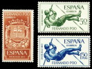 Fernando Poo 245/47 (*) Sin Goma. Deportes. Atletismo 1965 - Fernando Po