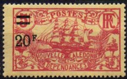 NOUVELLE-CALEDONIE - 20 F. Sur 5 F. De 1924/27 Neu - Unused Stamps