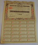 Sté Des Cafés De L'Indochine à Saigon - Asien