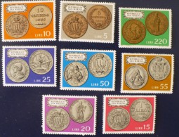 SAINT MARIN Monnaie, Coins, Yvert N° 823/30. Neuf Sans Charniere. MNH - Monete