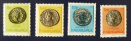 YOUGOSLAVIE, YOUGOSLAVIA Monnaie, Coins, Yvert N° 1722/25. Neuf Sans Charniere. MNH - Monnaies