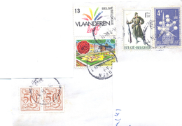 1999. Belgium, The Letter Sent By Ordinary Post To Moldova - Brieven En Documenten