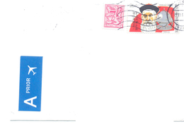 2000. Belgium, The Letter Sent By Ordinary Post To Moldova - Storia Postale