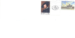 2001. Belgium, The Letter Sent By Ordinary Post To Moldova - Storia Postale