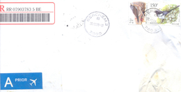 1999. Belgium, The Letter Sent By Registered Post To Moldova - Covers & Documents