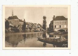 Cp, 36 , ARGENTON SUR CREUSE , Le Vieux Pont Et L'église SAINT BENOIT , Vierge , Ed : Combier - Autres & Non Classés