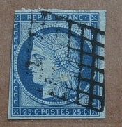 Frankreich Mi:4 Gestem.Ceres - 1849-1850 Ceres