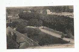 Cp , 89 , PONTIGNY , L'abbaye , Vue Aérienne Des Jardins , Vierge - Pontigny