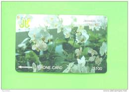 JAMAICA - Magnetic Phonecard/Orchid - Jamaica