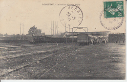 LONGUEAU - Le Pont De Chemin De Fer ( Train Locomotive Chargement Wagons ) PRIX FIXE - Longueau