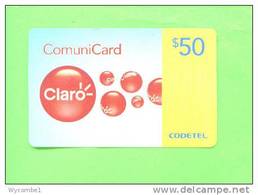 DOMINICAN REPUBLIC - Remote Phonecard/Claro RD$50 - Dominik. Republik