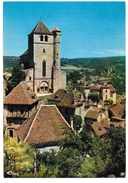 46 - ST CIRQ LAPOPIE - L'église Et Le Village Classé "Premier Village De France" ... - Ed. Cim Combier - Saint-Cirq-Lapopie