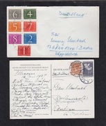 HOLANDA.   LOTE DE 1 CARTA Y 1 POSTAL - Ohne Zuordnung