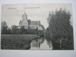 SALZWEDEL   1912   , Schöne Karte   Verschickt  ,   2  Scans - Salzwedel