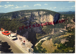 07 - GORGES DE L' ARDECHE - AU PAS DE MOUSSE -POINT DE VUE DU BELVEDERE DU SERRE DE TOURRE - Autres & Non Classés