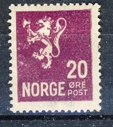 #Norway 1926. Liontype. Michel 123. MH(*) - Ongebruikt