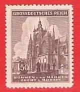 MiNr.140 Deutschland Besetzungsausgaben II. Weltkrieg Böhmen Und Mähren - Unused Stamps