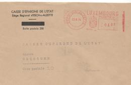 3118   Carta Luxemburgo,  , Luxembourg   Esch- Sur -Alzette 1974, - Brieven En Documenten