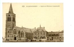 Ploegsteert - Eglise Et Maison Communale / P.I.B. - Comines-Warneton - Komen-Waasten