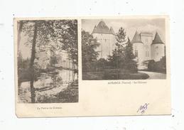 Cp , 86 , AUXANCE , Multi Vues , Le Château , La Prairie , écrite , Timbrée Oblitéré 1902 - Autres & Non Classés