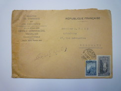 ENVELOPPE Au Départ De CONSTANTINOPLE à Destination De BORDEAUX   1928   - Storia Postale