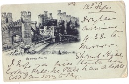 CONWAY CASTLE - Stamped - Carmarthenshire