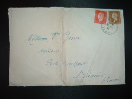 LETTRE TP MARIANNE DE DULAC 50c + 30c OBL.30-12-45 ST RIQUIER SOMME (80) - 1944-45 Marianne Van Dulac