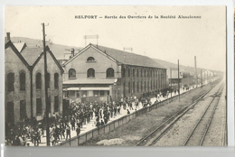 90 Belfort - Sortie Des Ouvriers De La Société Alsacienne 1915 - Belfort - Stadt