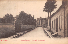 Neuvy Sautour Rue De La Gendarmerie Canton Flogny - Neuvy Sautour