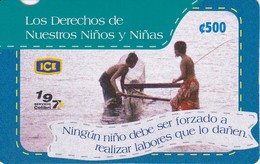 TARJETA DE COSTA RICA DE LOS DERECHOS DE LOS NIÑOS - Costa Rica