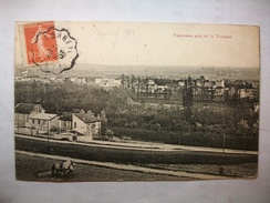 Carte Postale Juvisy Sur Orge  (91) Panorama Pris De La Terrasse  (CPA Oblitérée 1907  Timbre 10 Centimes ) - Juvisy-sur-Orge