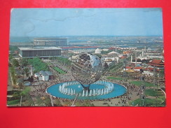 O1- America/USA- Postcard-Unisphere New York Fair 1964-1965. - Ausstellungen