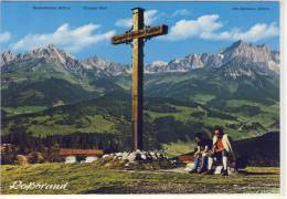 RADSTADT - Gipfelkreuz Am Rossbrand, Blick Auf Dachstein Massiv - Radstadt