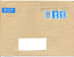 1998. Great Britain, The Letter Sent By Air-mail Post To Moldova - Lettres & Documents