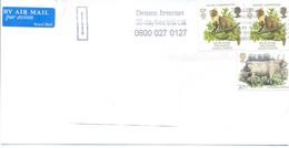 1999. Great Britain, The Letter Sent By Air-mail Post To Moldova - Covers & Documents