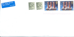 2001. Great Britain, The Letter Sent By Air-mail Post To Moldova - Covers & Documents