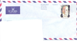 2001. Great Britain, The Letter Sent By Air-mail Post To Moldova - Lettres & Documents