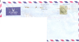 2001. Great Britain, The Letter Sent By Air-mail Post To Moldova - Brieven En Documenten